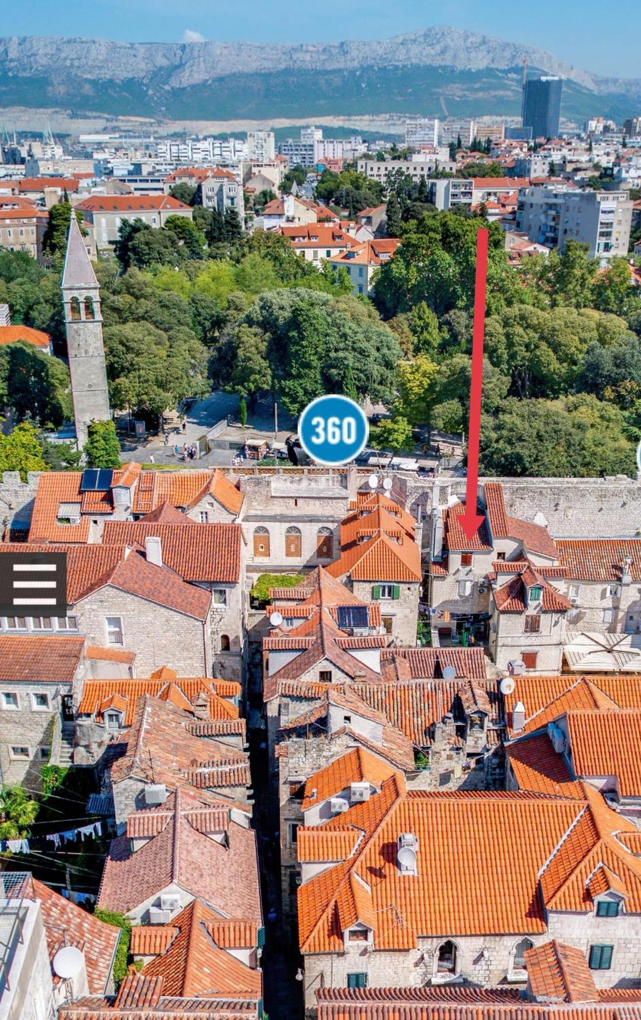 Palace Inn Rooms Split Eksteriør bilde